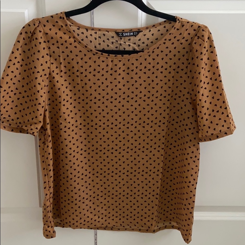 Shein Bow Back Top